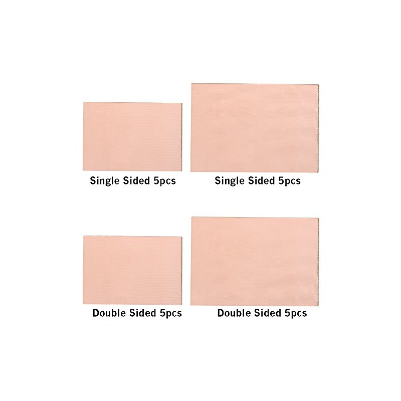 Copper Clad PCB, 20pcs DIY Double Side Copper Clad and