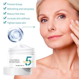 Firming Seconds Wrinkle Remover,5 Sekunden Instant Wrinkle Remover Cream,Aging 5 Gesichtsstraffung Sofortige Creme,Instant Aging Firming Fade Fine Cream Cosmetics Care Skin Face Moisturizing 30g