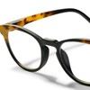 Peepers by PeeperSpecs Men's Chester Round Reading Glasses, Black, 1.50
