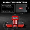 BIG RED Upgraded Refrigerant HVAC Freon Scale: LCD Screen, 5g