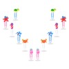 SNCCJ Cute Bookmark, 12 Pcs Unique Lovely Animal Paper Clips