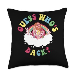 Guess Whos Back Jesus Throw Pillow, 18x18, Multicolor