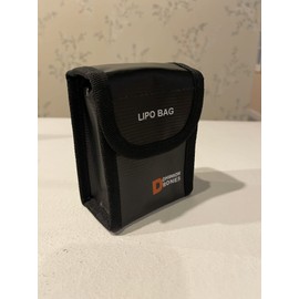 Dominion Drones Fireproof LiPo Battery Protective Bag for DJI FPV Drone Battery