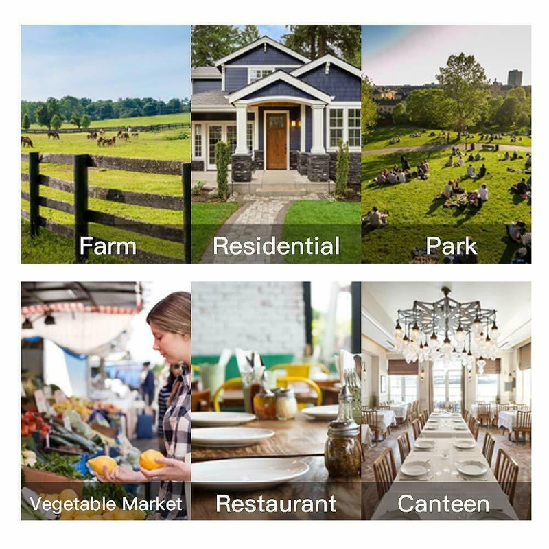 Dazone 3 Pack Ranch Fly Trap Outdoor Fly Catcher Killer