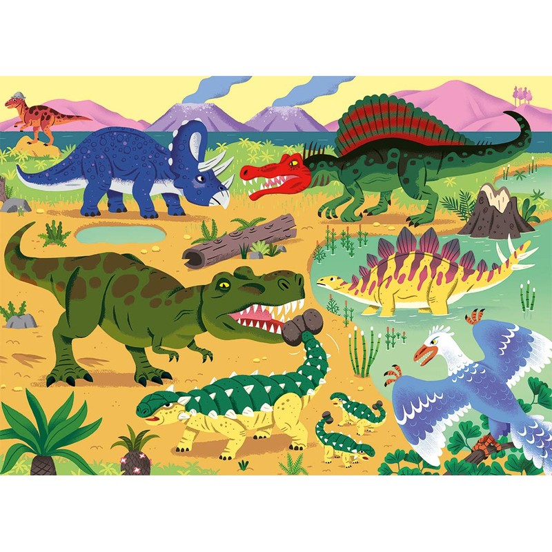 Nathan Puzzle 60 Pieces Dinosaur of Cretacé Children 4005556865710