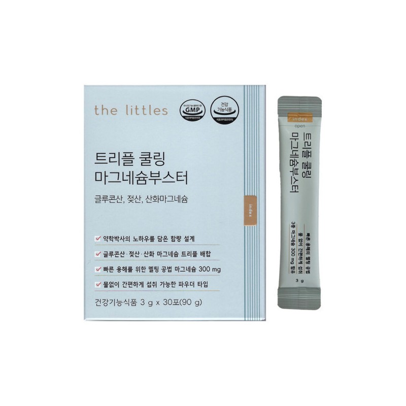 The Littles 더리틀스 트리플 쿨링 마그네슘부스터 3g x 30포 1개