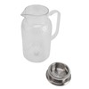 Water Pitcher with Lid and Handle 1500ml Acrylic Heat Resistant