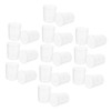 jojofuny 30Pcs Clear Laboratory Measuring Cups Beakers for Accurate Measurements