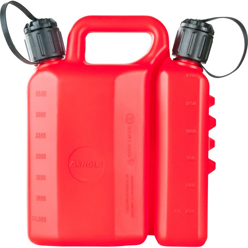 ARNOLD double cannister AZ98, red, 10.2 x 4.7 x 12.6