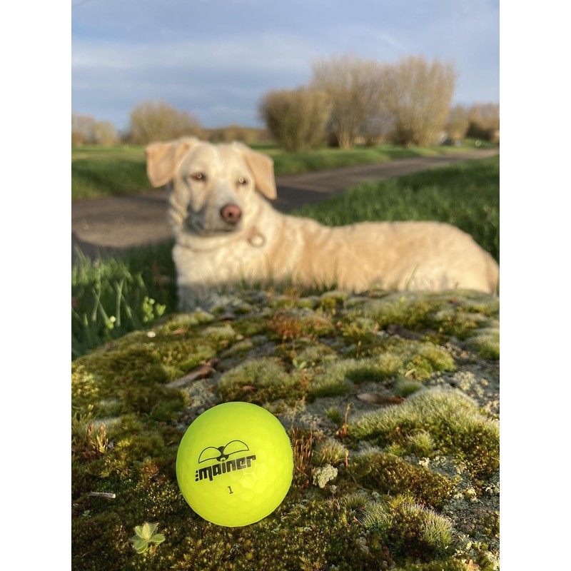 Emainer emoG Golf Ball, 3 Soft Golf Balls with Maximum