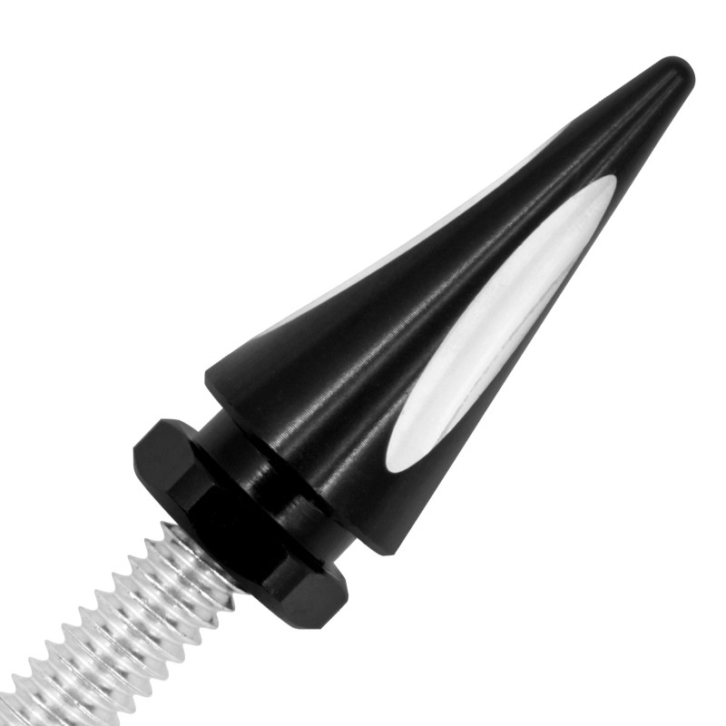 HDBUBALUS Spike Windshield Windscreen Black Screws For Harley Street Electra