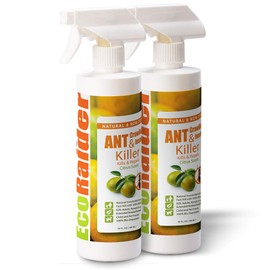 EcoVenger Ant Killer & Crawling Insect Killer (Citrus Scent) 16 oz x2, Kills Fast in Minutes, Also Kills Spiders, Centipedes & More, Repels with Residual, Natural & Non-Toxic, Safe for Children & Pets