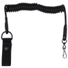 Mfh Pistol Lanyard Safety Clip Black
