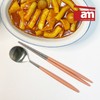 am Italian 4-person cutlery set solid round integrated 4P (spoon