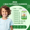 Iron Supplement Gummies for Kids - with Calcium, Zinc, Kids