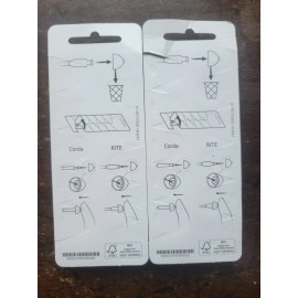 Oticon 2 Pack Oticon miniFit 6mm Bass Single Vent Domes For Hearing Aids 20 Total