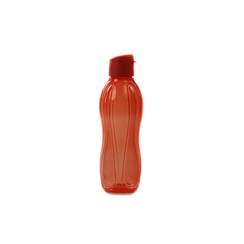 TUPPERWARE Eco Sport Bottle 1.0 L Pastel Orange Clip Lid
