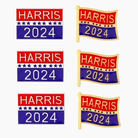 Kamala Harris 2028 Pin Enamel Lapel Feminist Pin Harris for President Harris Brooch Gift