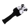 Golf Club Head Cover Plush Easy Cleaning Cute Panda Golf