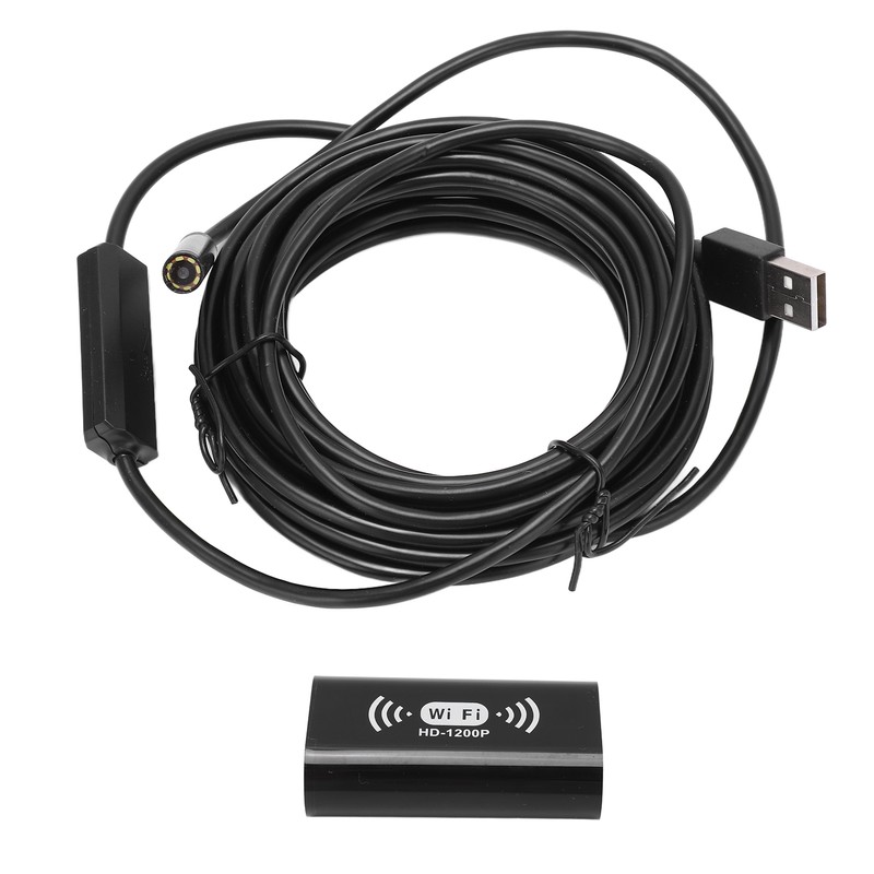 F130 8mm Wifi Endoscope Rigid Wire HD Waterproof Industrial Endoscope