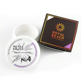 ROYAL BEACH Royal Beach Color Change Gel Nail PURE WHITE to LAVENDER White/Lavender 0.2 oz (5 g)