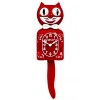 California Clock Co. NEW  LIMITED EDITION "SPACE CHERRY' CAT MADE IN THE USA (FREE BATTERIES) BC-52