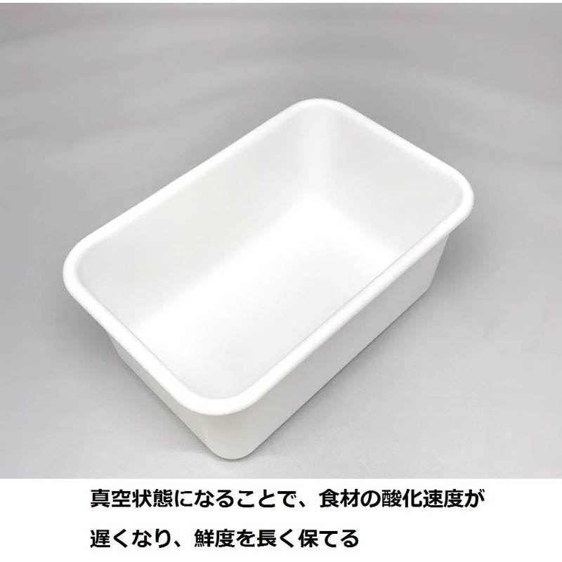 Fuji Hollow Storage Container, Shallow Type, Square Container, Vide M,