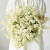 Smalldu Realistic Daisy Flowers Artificial 7 Pcs 20.4 in Fake