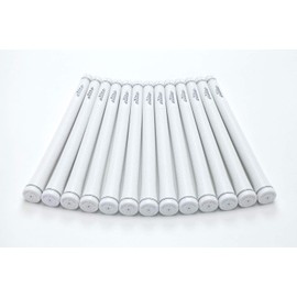 elitegrips TD50 Soft Golf Grips, Set of 13, Silver White, Backline Included