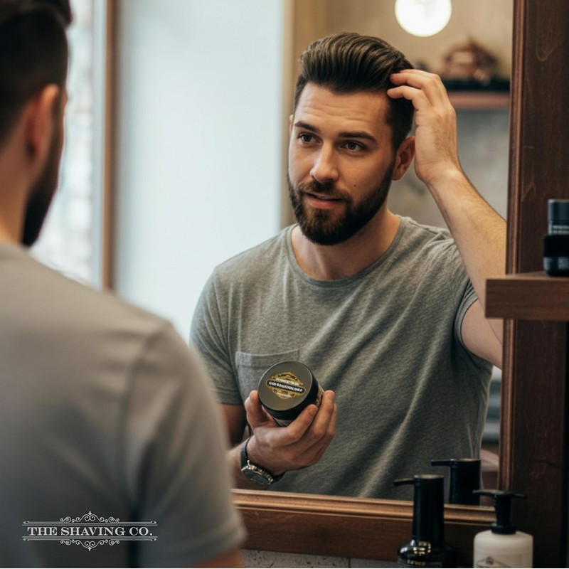 The Shaving Co Super Hold Pomade Cera para Cabello Unisex