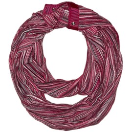 Champion Women's Lightweight Snap Scarf, Purple, One Size