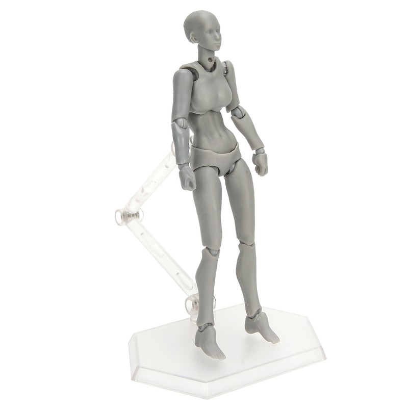 PVC Artists Action Figure Model Human Drawing Model Woman Mannequin