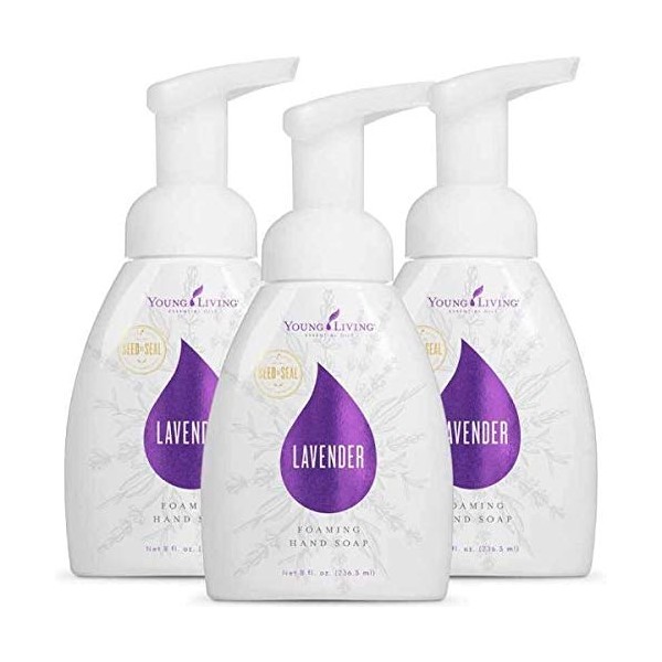 Lavender Foaming Hand Soap 3 pack of 8 fl oz. by Young Living Essential Oils