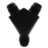 Y Adapter Fitting 6AN Male Flare Fuel Pump Hose Pipe