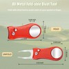 Mile High Life All Metal Foldable Golf Divot Tool with