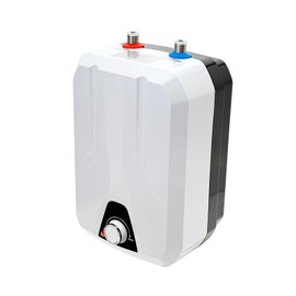 Under Sink Instant Water Heater, White Electric Tank Hot Water Heater, For Small Residential Areas, Garages, Offices, Sinks, Kitchens, 2.1 Gallons 110v 1500w