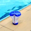 Pool Chlorine Dispenser Water Thermometer Floating Pond Thermometer Outdoor Swimming