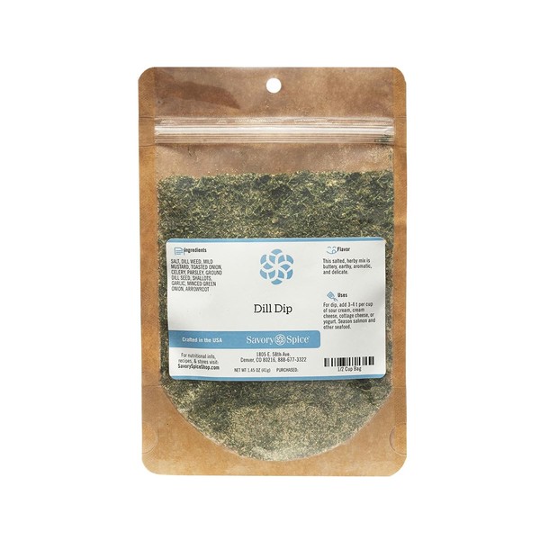 Savory Spice Dill Dip - Dill Seasoning & Dip Mix