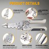 7 in 1 Multifunctional Wire Stripper, Stainless Steel Anti-Slip Cable