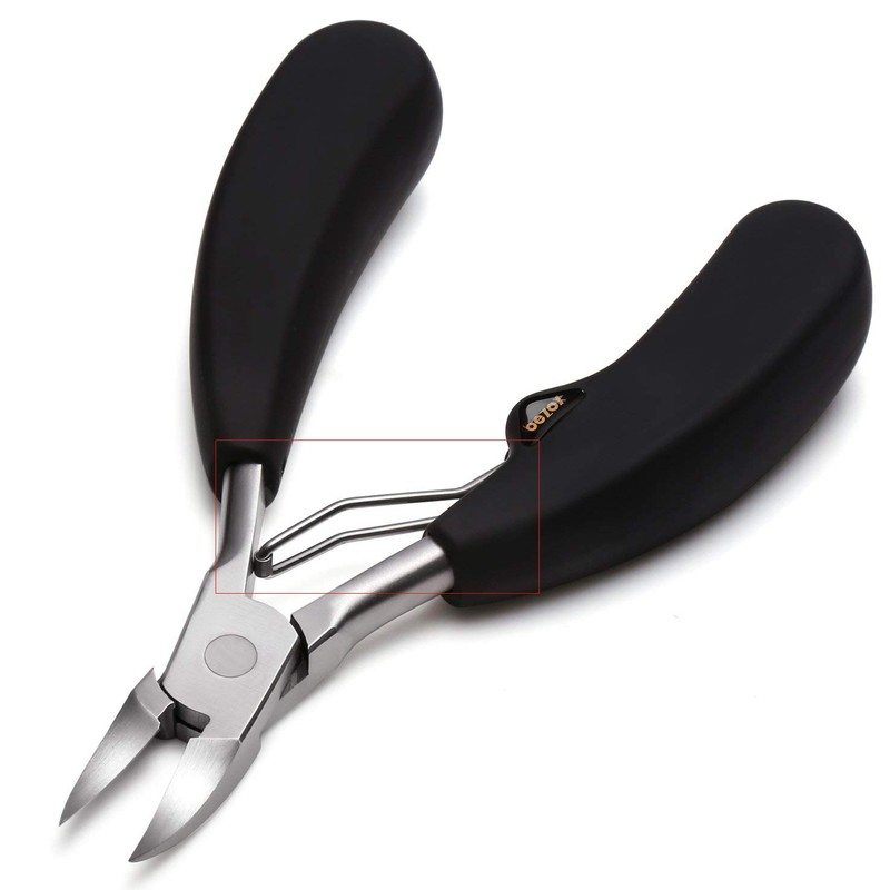 Bezox Precision Toenail Clippers - Trimmer for Thick or Ingrown