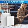 4 Pack C545 HEPA Replacement Filter S Compatible with Winix