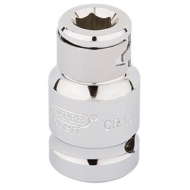 Draper 16810 1/2-Inch Square Drive Bit Holding 5/16-Inch Socket