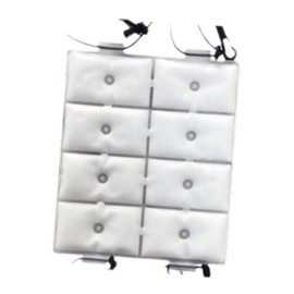 Hellery Cooling Pad for Body, Ice Vest Mat, Backpack Back Pad for Outdoor Activities, 26x23cm