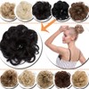 Sego Hairpiece, Hair Extension Bun Scrunchy, Messy Updo