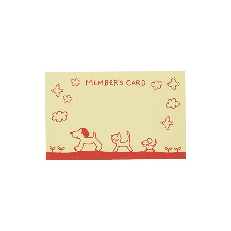 Member's Card Skip Kids Animals (100 Count) SPK-S1