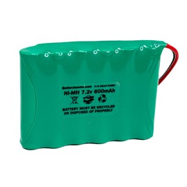 7.2v 600mAh Intrusion 300-06868 LKP500 L5000 Lyric Lynx TSS Ni-MH Battery Pack for Alarm System