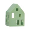 REMEMBER Nyhavn "Sage" Tealight House Dolomite 11 x 6 cm