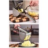 CENPEK Potato Masher, Stainless Steel Potato Ricer, Multi-Functional Fruit Vegetable