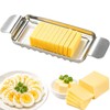 JAYVAR Cheese Slicer and Butter Cutter, 304 Stainless Steel Wire