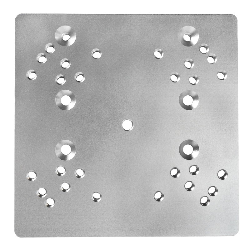 Extreme Max 3005.4408 Downrigger Mounting Plate for Use with Track